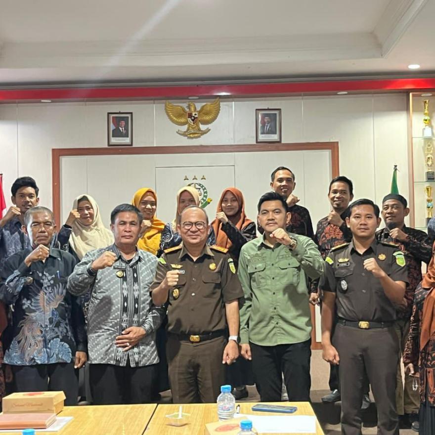 Pemerintah Desa Mario Ikuti Bimbingan dan Pendampingan Pengelolaan Anggaran di Kejaksaan Negeri Wajo