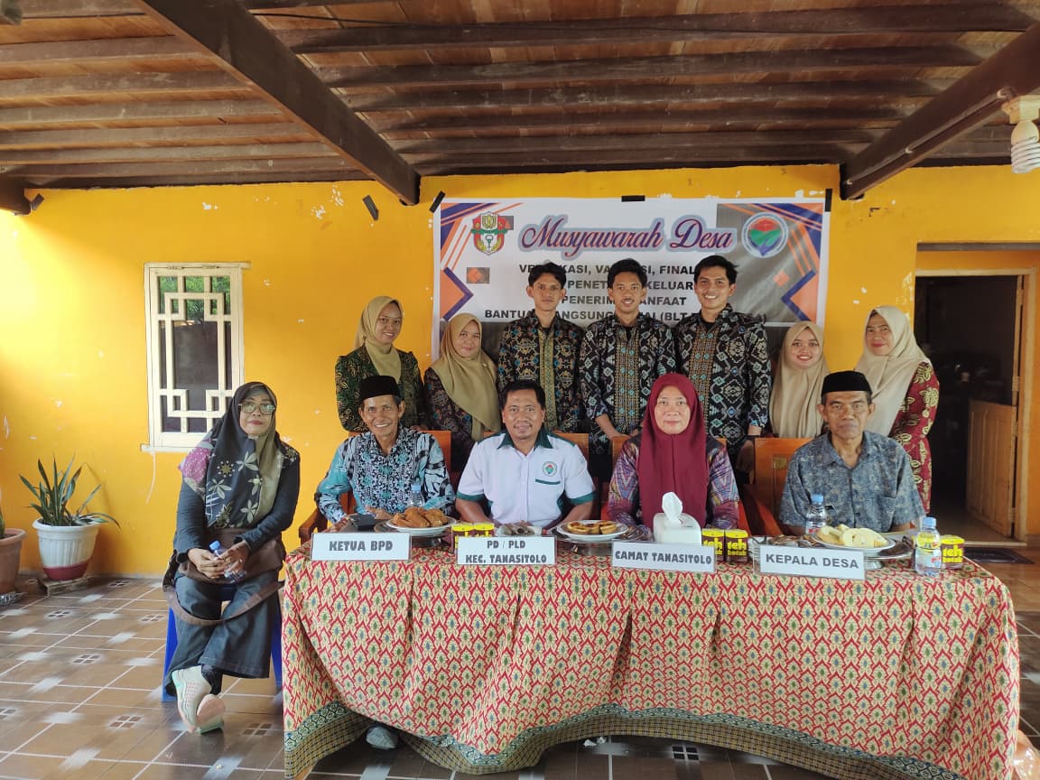 Badan Permusyawaratan Desa (BPD) Desa Mario melaksanakan Musyawarah Desa