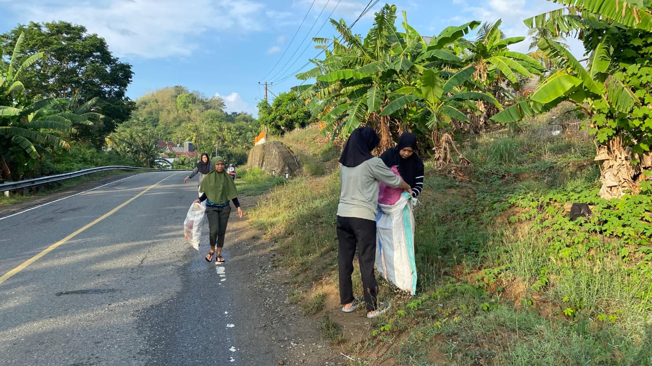 Pemerintah Desa Mario Gelar Kerja Bakti Sambut Idul Fitri 1447 H